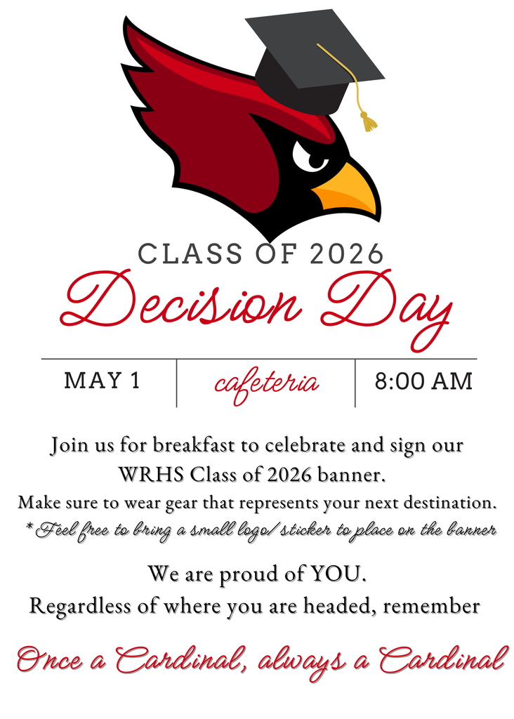 decision day flyer for may 1