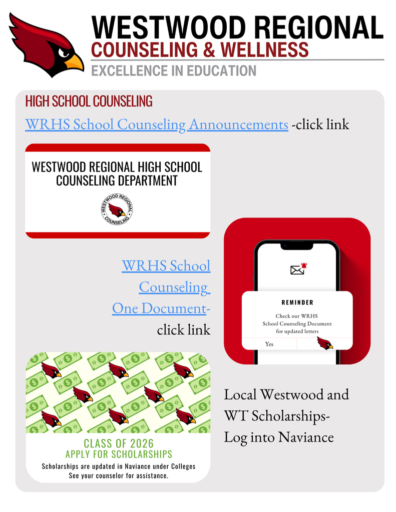 WRHS quarterly newsletter page