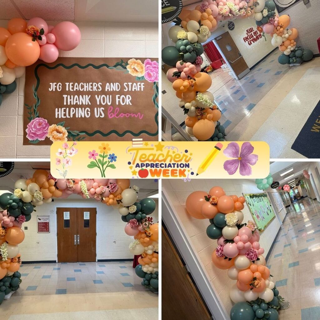 A heartfelt thank you to our amazing PSO and school community for making Teacher Appreciation Week so special. From the beautiful decorations, bouquets, breakfasts, and lunches to the thoughtful notes, generous donations, and unforgettable raffle, every gesture made our staff feel valued and appreciated. While we celebrate our teachers during this special week, we are grateful for them every day of the year. Their dedication, compassion, and commitment help our students learn, grow, and bloom. Thank you for partnering with us to honor the incredible educators who make such a difference in the lives of our children.