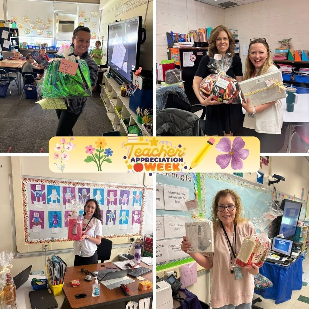 A heartfelt thank you to our amazing PSO and school community for making Teacher Appreciation Week so special. From the beautiful decorations, bouquets, breakfasts, and lunches to the thoughtful notes, generous donations, and unforgettable raffle, every gesture made our staff feel valued and appreciated. While we celebrate our teachers during this special week, we are grateful for them every day of the year. Their dedication, compassion, and commitment help our students learn, grow, and bloom. Thank you for partnering with us to honor the incredible educators who make such a difference in the lives of our children.