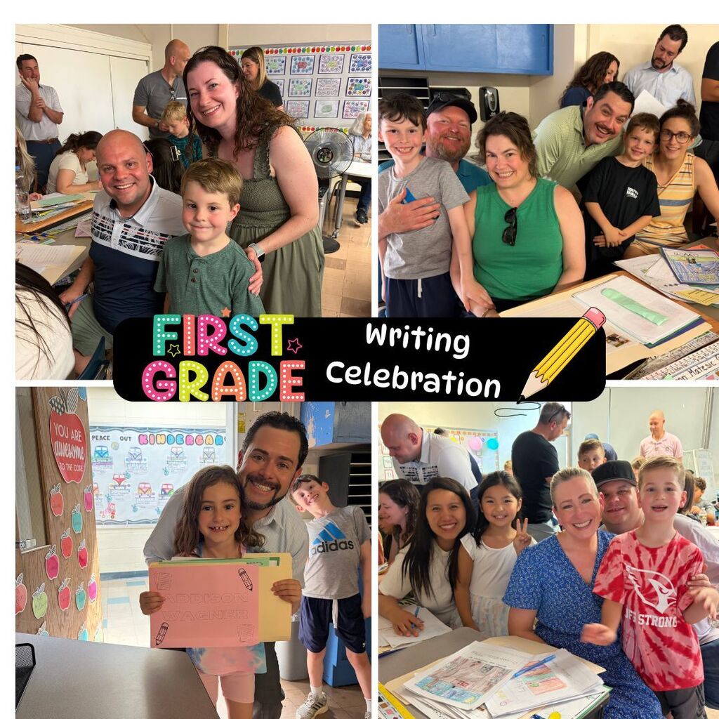 Our 1st graders recently celebrated their growth as young authors with a special publishing celebration alongside their families! Throughout the year, our students worked hard to develop their writing skills, share their ideas, and find their voices as writers. They proudly showcased their published pieces! #JustFocusonGrowing