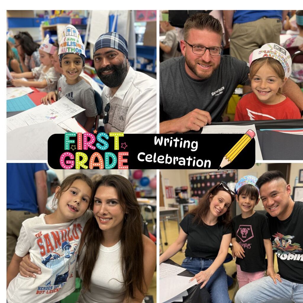 Our 1st graders recently celebrated their growth as young authors with a special publishing celebration alongside their families! Throughout the year, our students worked hard to develop their writing skills, share their ideas, and find their voices as writers. They proudly showcased their published pieces! #JustFocusonGrowing