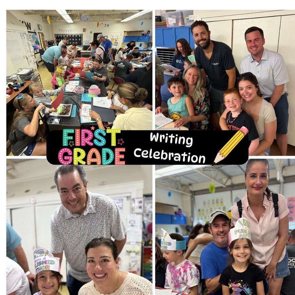 Our 1st graders recently celebrated their growth as young authors with a special publishing celebration alongside their families! Throughout the year, our students worked hard to develop their writing skills, share their ideas, and find their voices as writers. They proudly showcased their published pieces! #JustFocusonGrowing