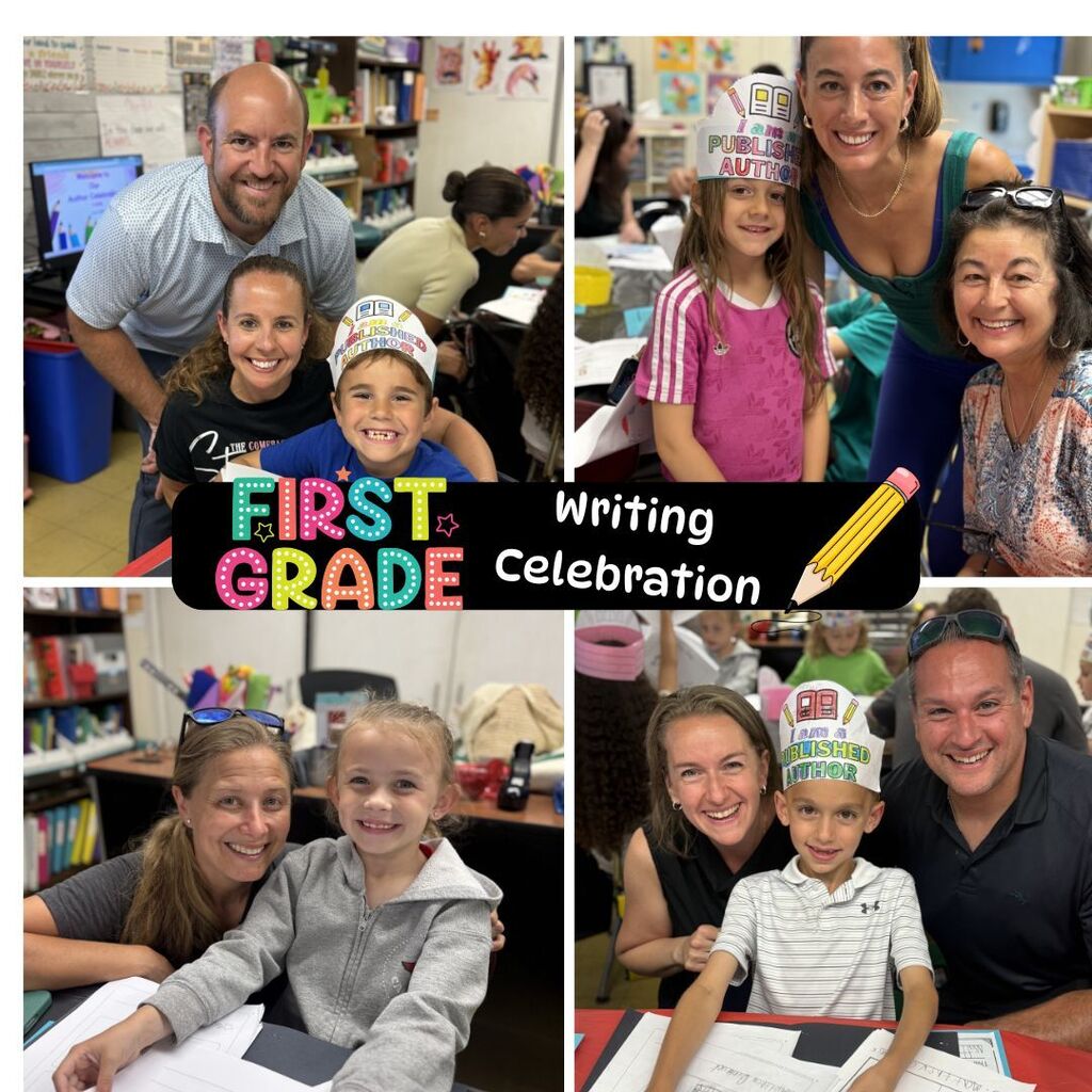 Our 1st graders recently celebrated their growth as young authors with a special publishing celebration alongside their families! Throughout the year, our students worked hard to develop their writing skills, share their ideas, and find their voices as writers. They proudly showcased their published pieces! #JustFocusonGrowing