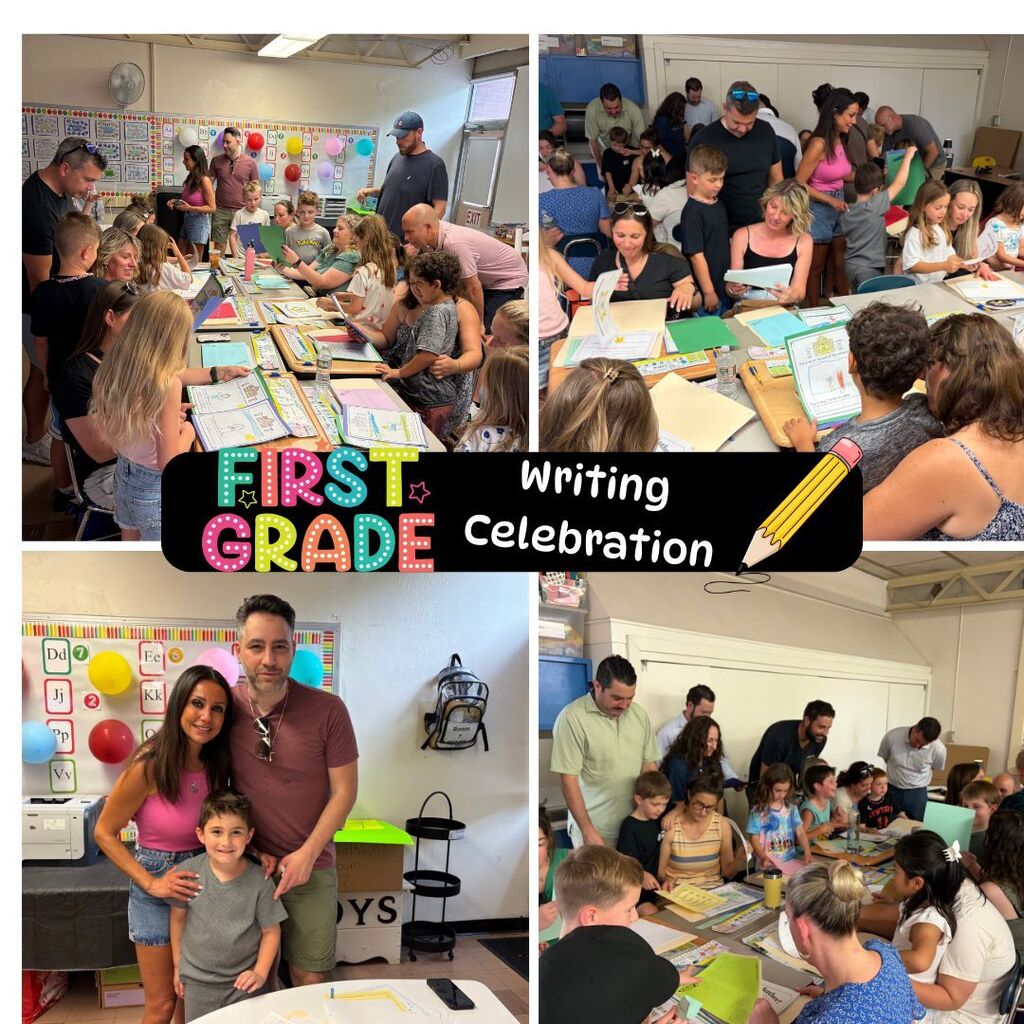 Our 1st graders recently celebrated their growth as young authors with a special publishing celebration alongside their families! Throughout the year, our students worked hard to develop their writing skills, share their ideas, and find their voices as writers. They proudly showcased their published pieces! #JustFocusonGrowing