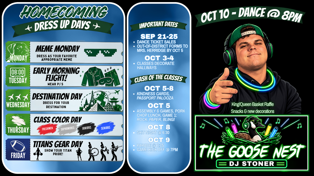 Dates for Homecoming