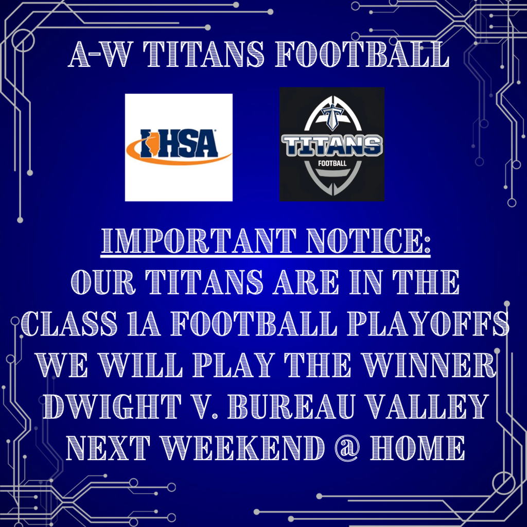 Class 1A Playoff announcement