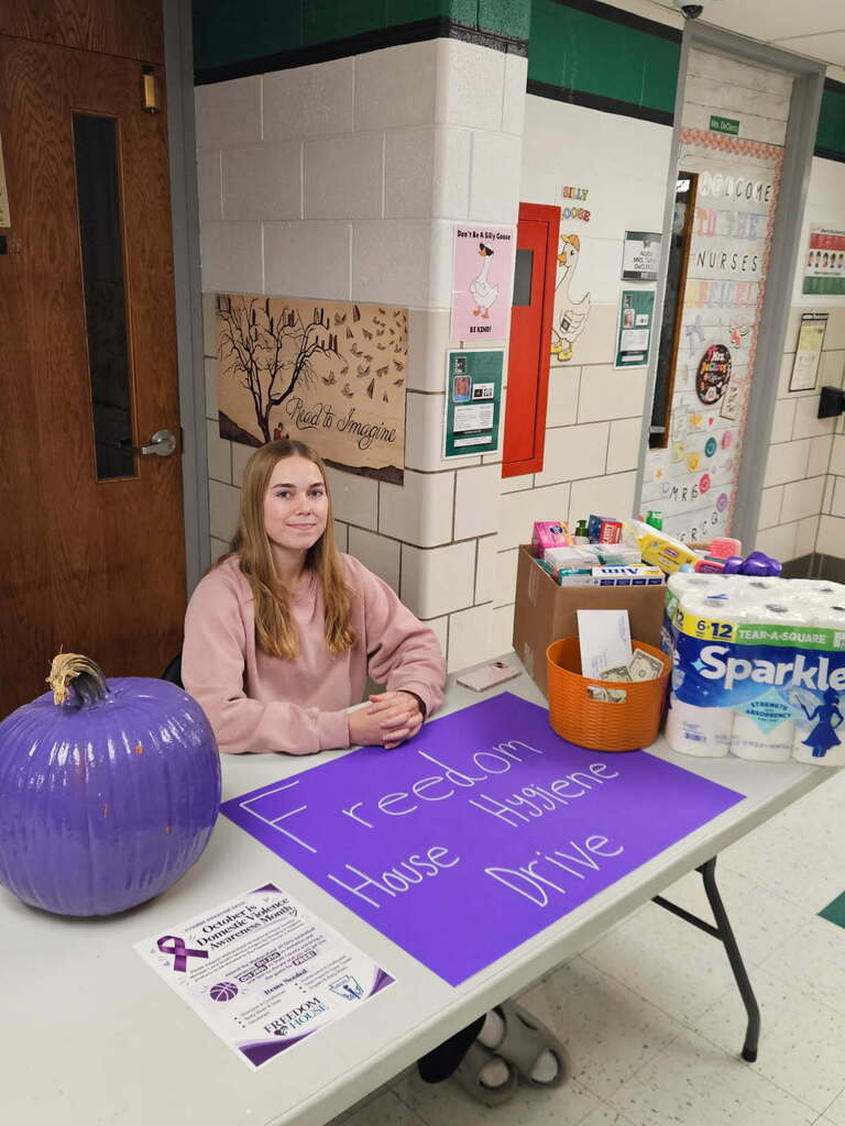 Please support Wethersfield NHS Member Lana Scott's Service Project for the Freedom House in Kewanee.
