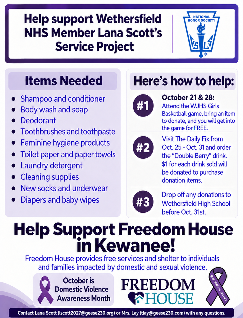 Lana Scott Hygiene Donation Drive
