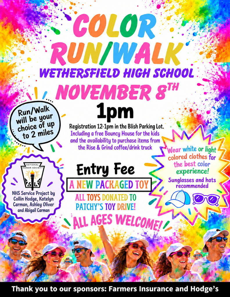 Color Run/Walk to Support Patchy's Toy Drive
