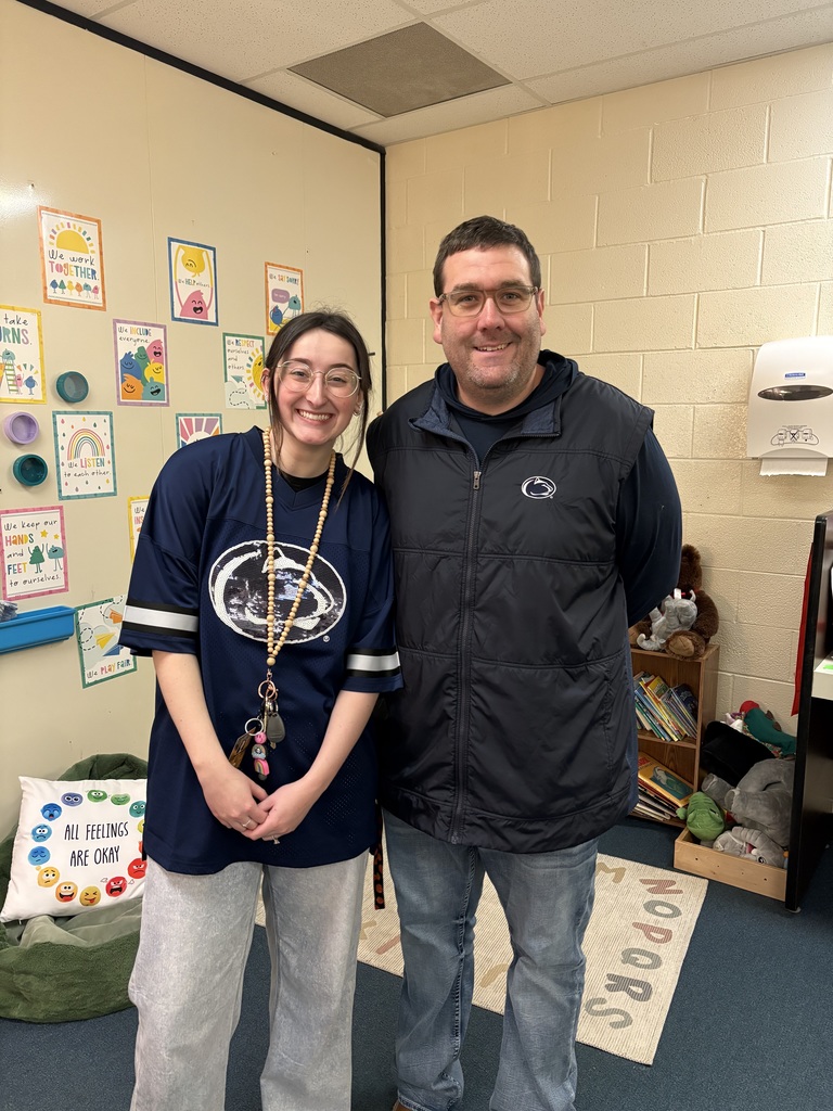 Ms. Morgan and Mr. Blair twinning. 