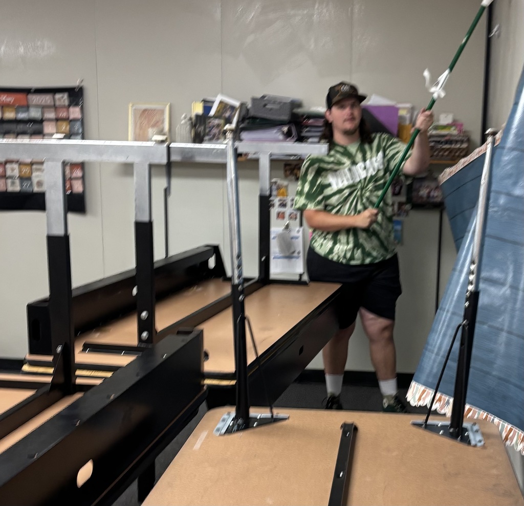 Aaron working hard!