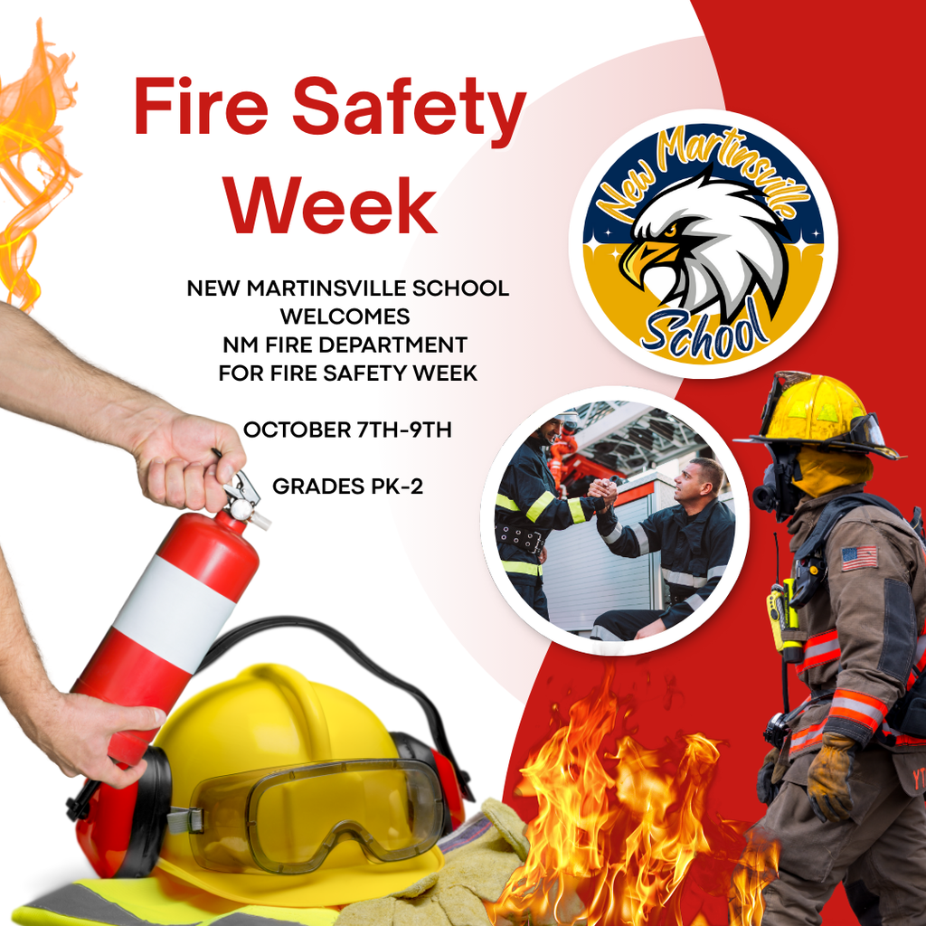 NMS welcomes NM Fire Department for fire safety week October 7th-9th 