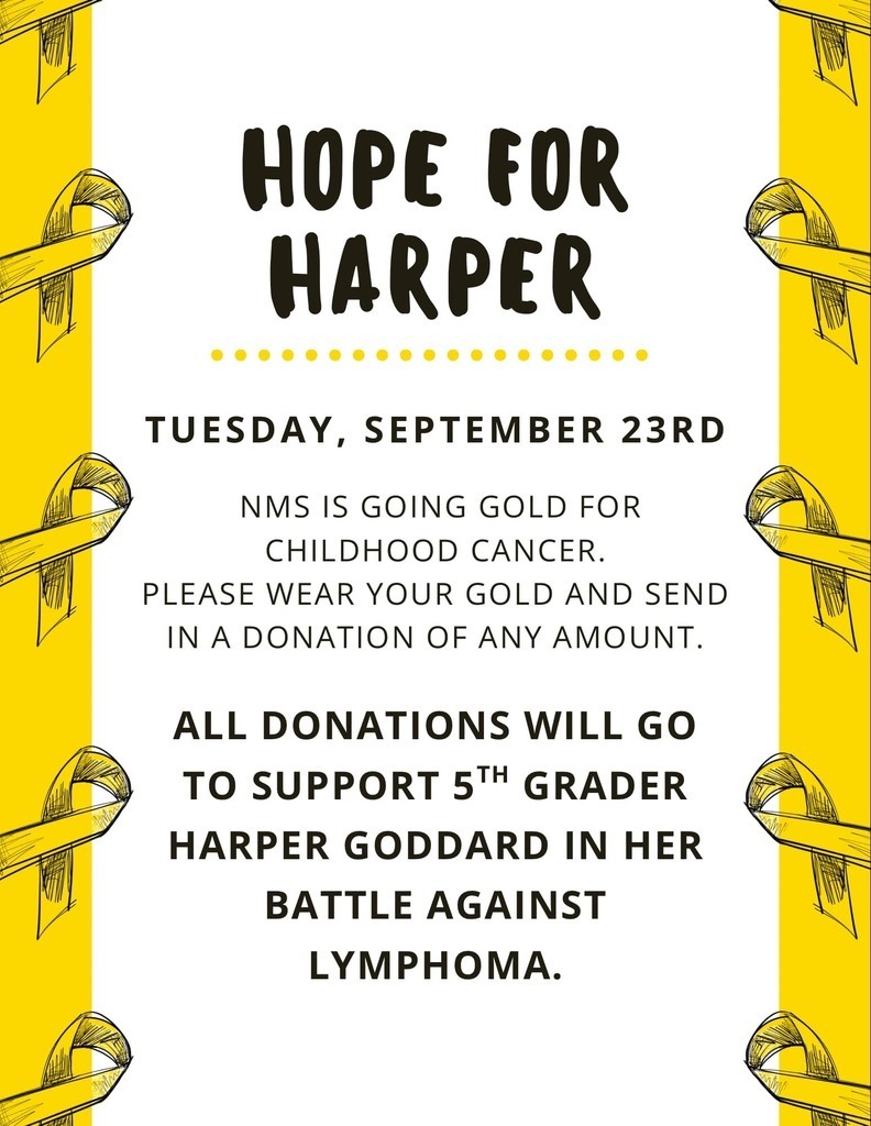 Hope for Harper flyer