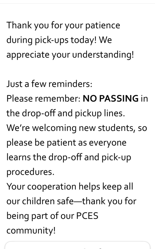 passing 