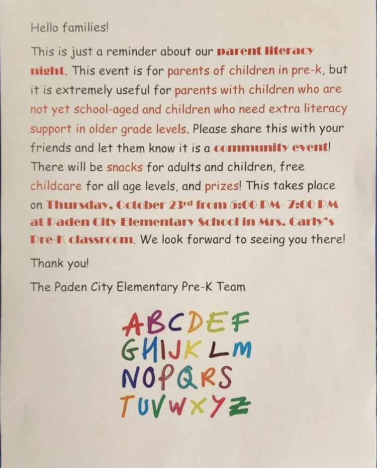 PreK literally night