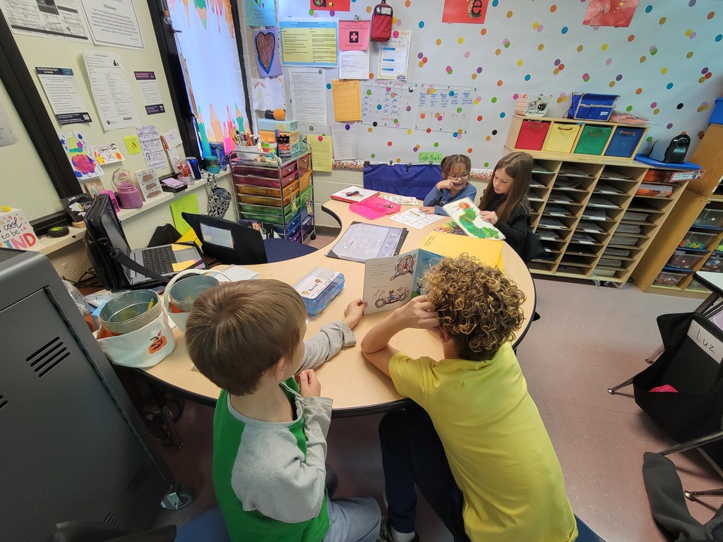 Mrs. Blake's third-grade student and Mrs. Standiford's Kindergarten student. 