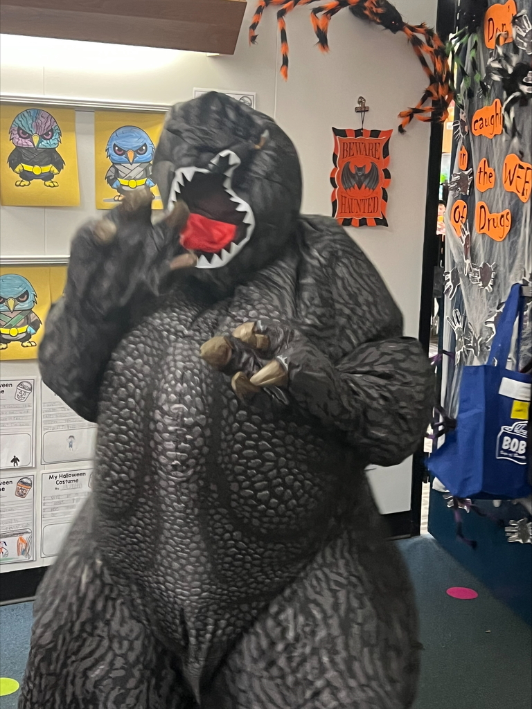 The second graders entertained us with a Halloween 🎃 parade in costume today. Some were spooky, ☠️ some were bootiful, 👻 some were square, 👾 some were clowning around, 🤡 and some were protectors, 👮🏻but they were all adorably having a great time!