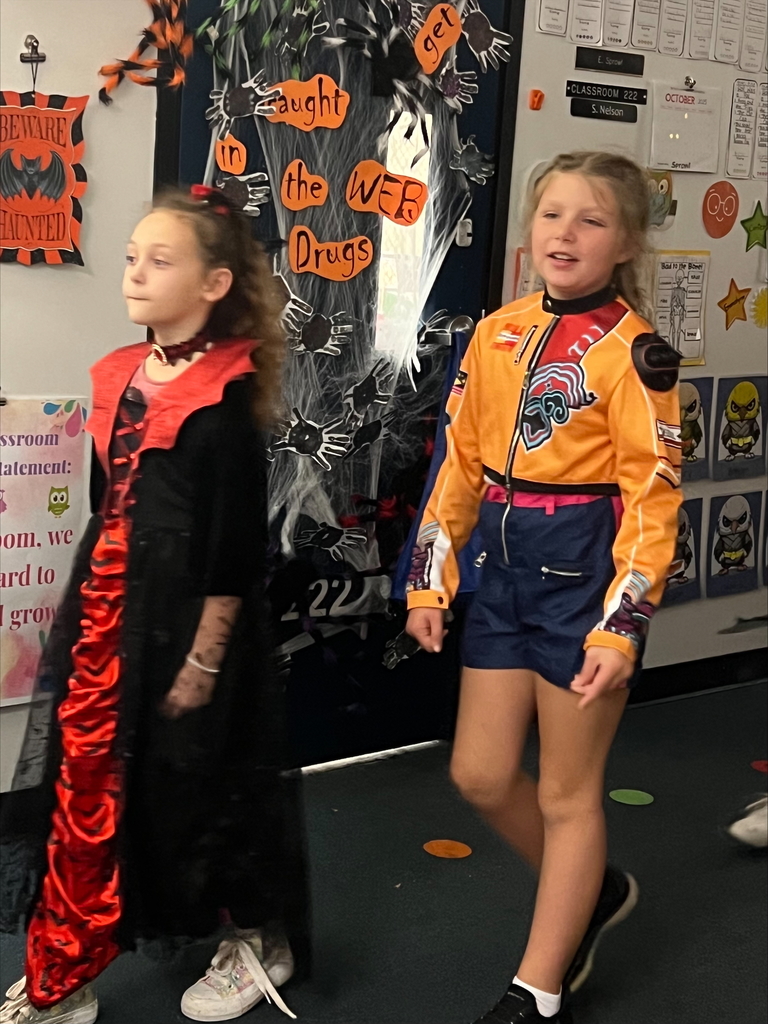 The second graders entertained us with a Halloween 🎃 parade in costume today. Some were spooky, ☠️ some were bootiful, 👻 some were square, 👾 some were clowning around, 🤡 and some were protectors, 👮🏻but they were all adorably having a great time!