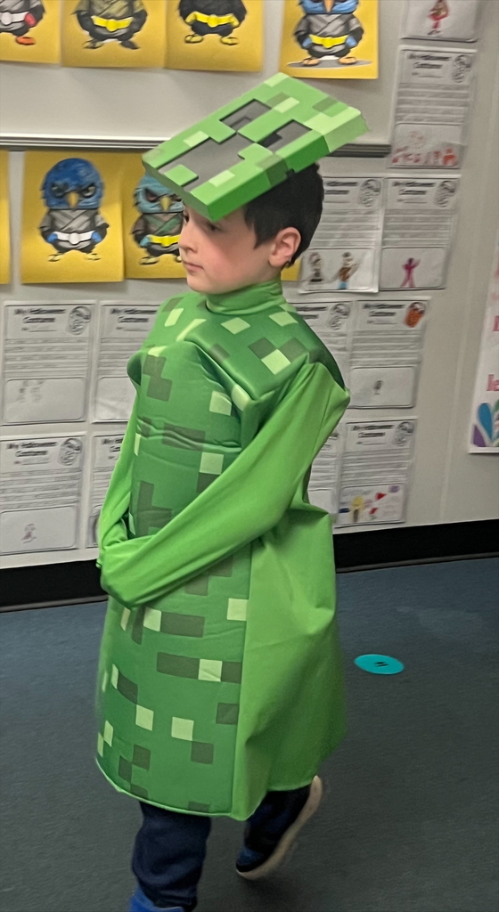 The second graders entertained us with a Halloween 🎃 parade in costume today. Some were spooky, ☠️ some were bootiful, 👻 some were square, 👾 some were clowning around, 🤡 and some were protectors, 👮🏻but they were all adorably having a great time!