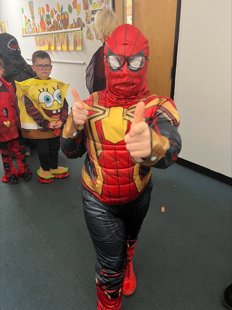 The second graders entertained us with a Halloween 🎃 parade in costume today. Some were spooky, ☠️ some were bootiful, 👻 some were square, 👾 some were clowning around, 🤡 and some were protectors, 👮🏻but they were all adorably having a great time!
