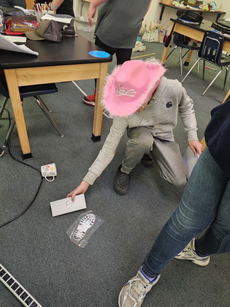 Today Miss Landis’s Career Exploration class took a look at the Career Cluster law, public safety, corrections, and security. As a class the discovered a crime that had taken place in the city, the classroom. They worked together to document, catalog, and collect evidence from the crime scene. They numbered, took photos, and made diagrams of where important evidence was discovered. In following days they will be collecting fingerprints, comparing data, and applying for warrants for search and seizure. The students had a great time with this beginning activity and can’t wait to solve the crime.