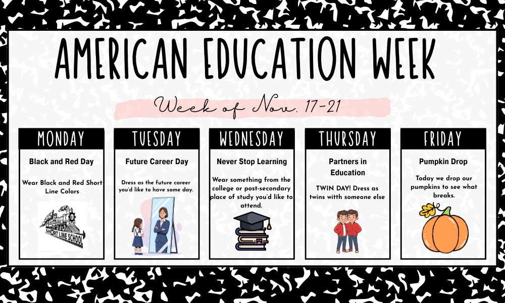 Week at a Glance Seesaw Announcement Banner Composition Style