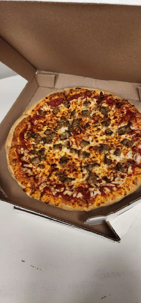 sausage pizza