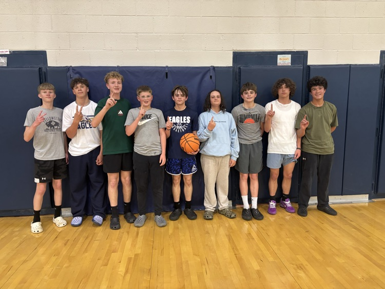 Intramural Basketball Champion Team Photo