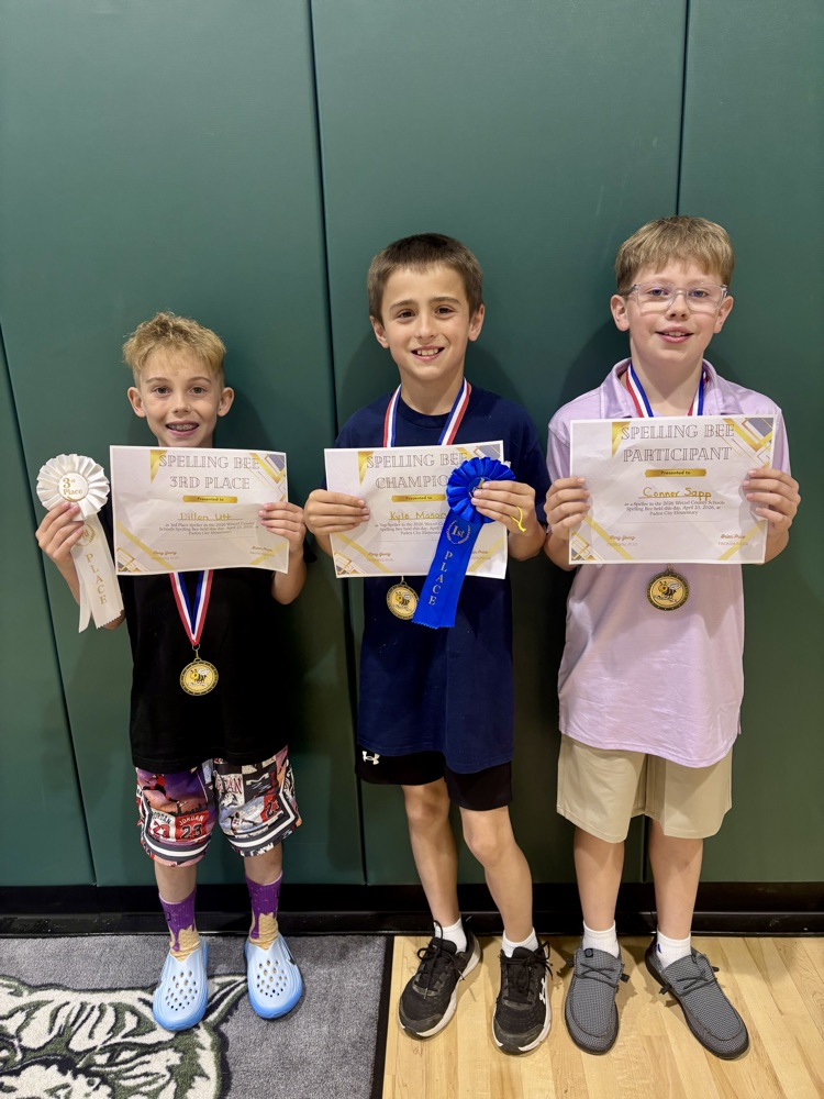 there. boys as spelling winners 