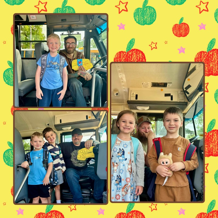 students and bus drivers