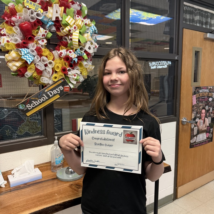 kindness certificate  winner 