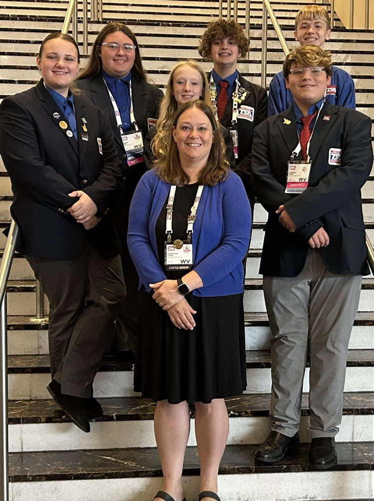 TSA students and Mrs Long