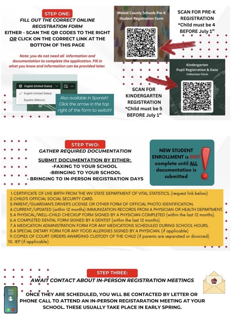 Enrollment codes 