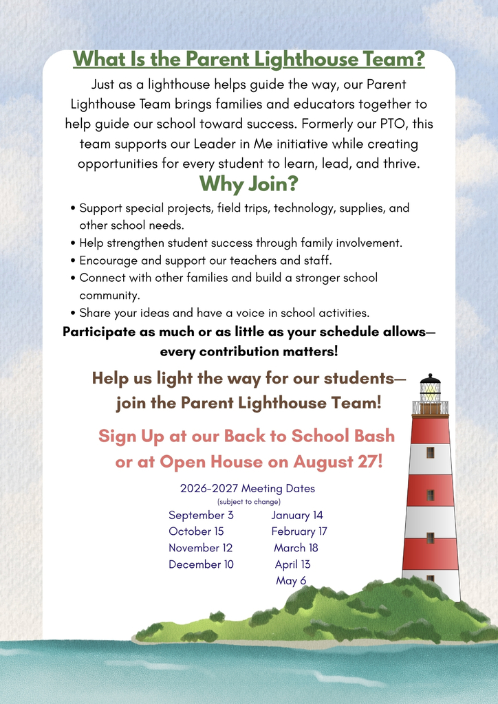 Parent Lighthouse Flyer