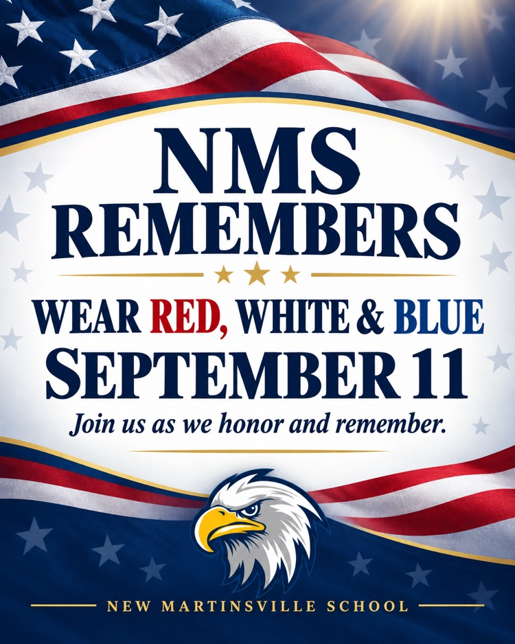 wear red white and blue sept 11 