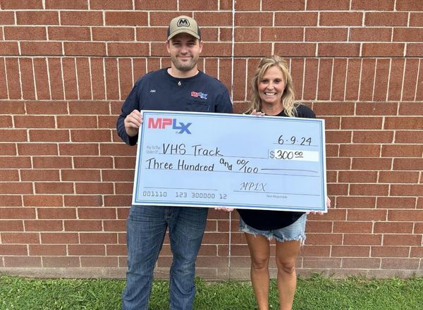 MPLX Giant check