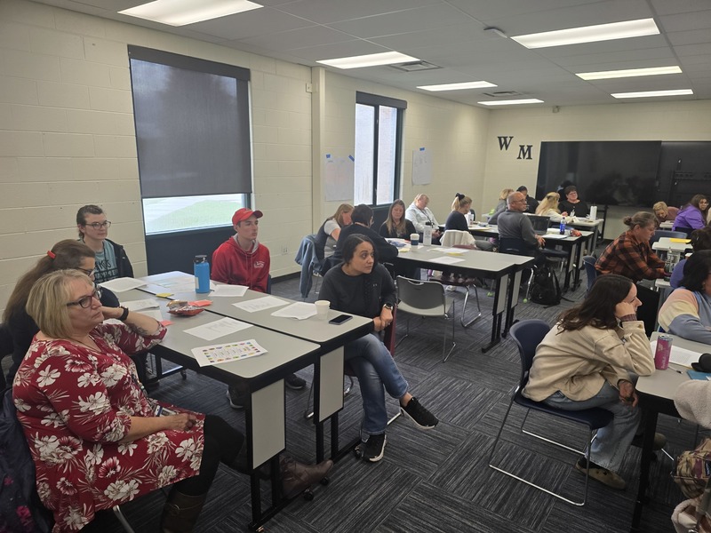 Paraprofessionals learning.