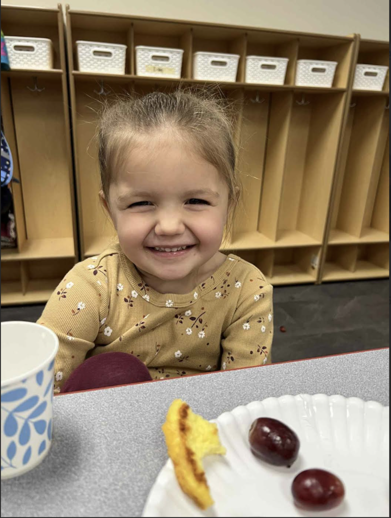 Little Hawks Start Their Day Off Right