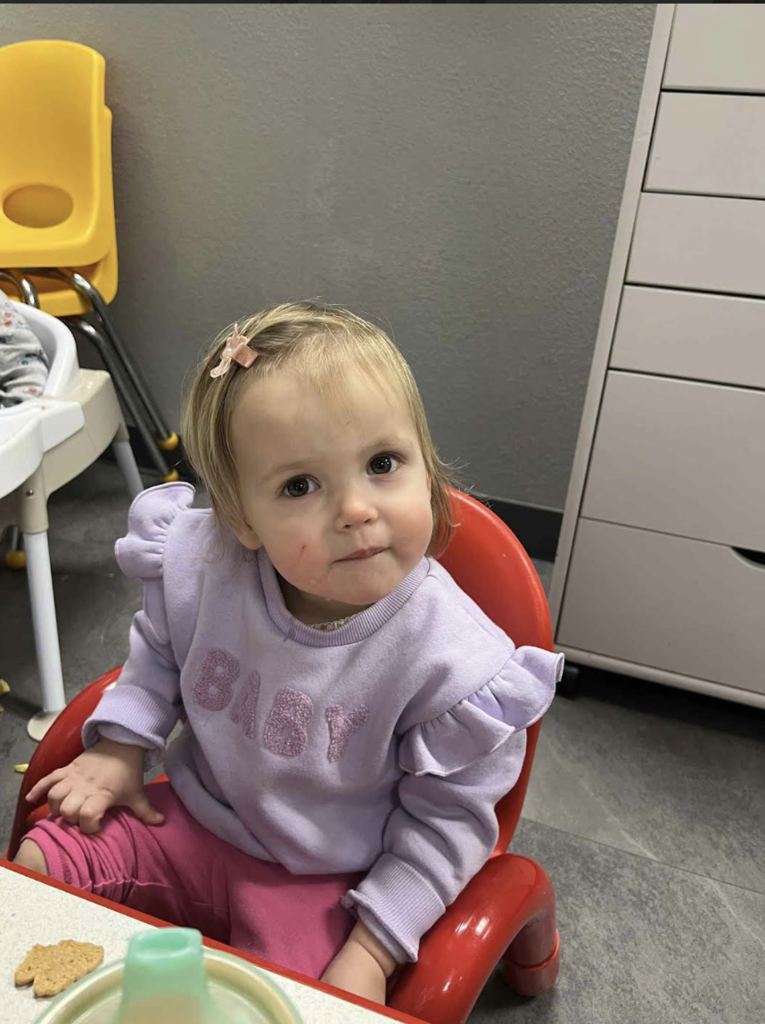 Little Hawks Start Their Day Off Right