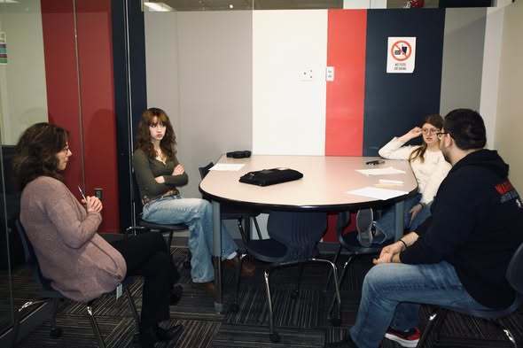 Speech Team's Practice Performance Workshop