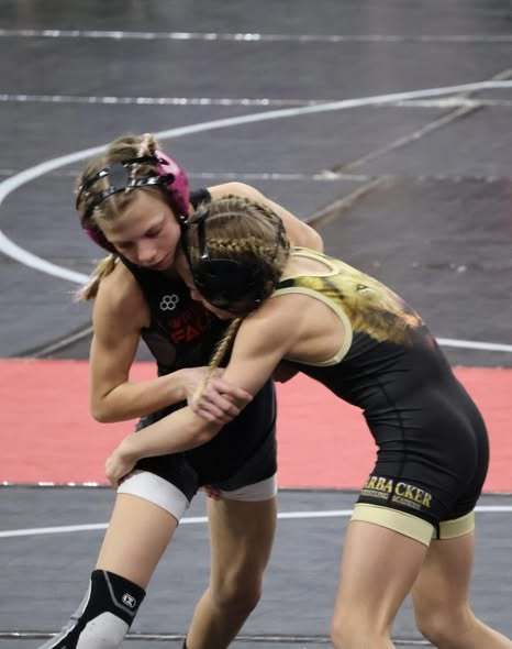 Aubryn in action during a match