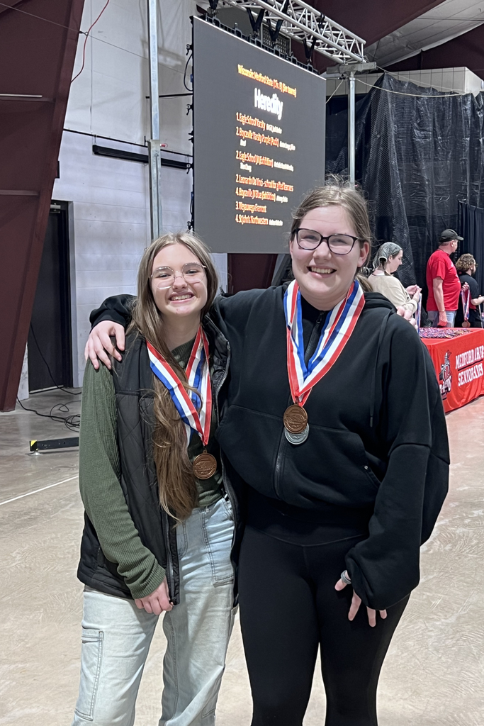 Science Olympiad Members Show Off Their Medals 