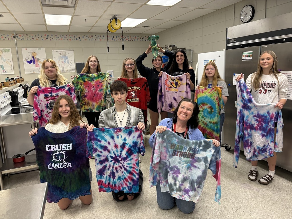 Our Warhawks showing off their final products