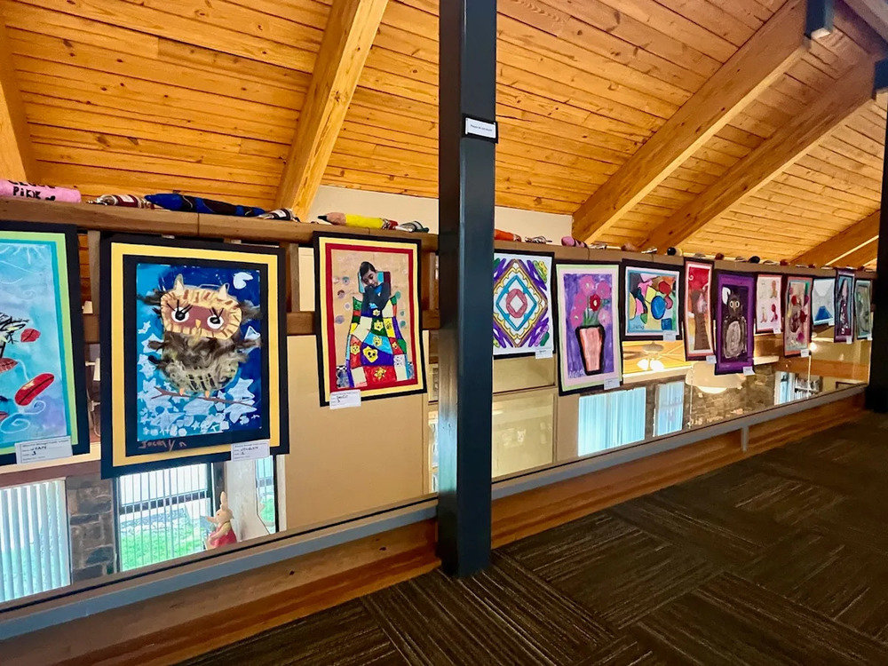 Display of WBPS Student art