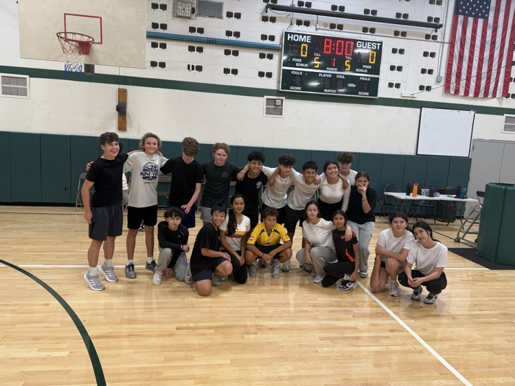 students in a gym 