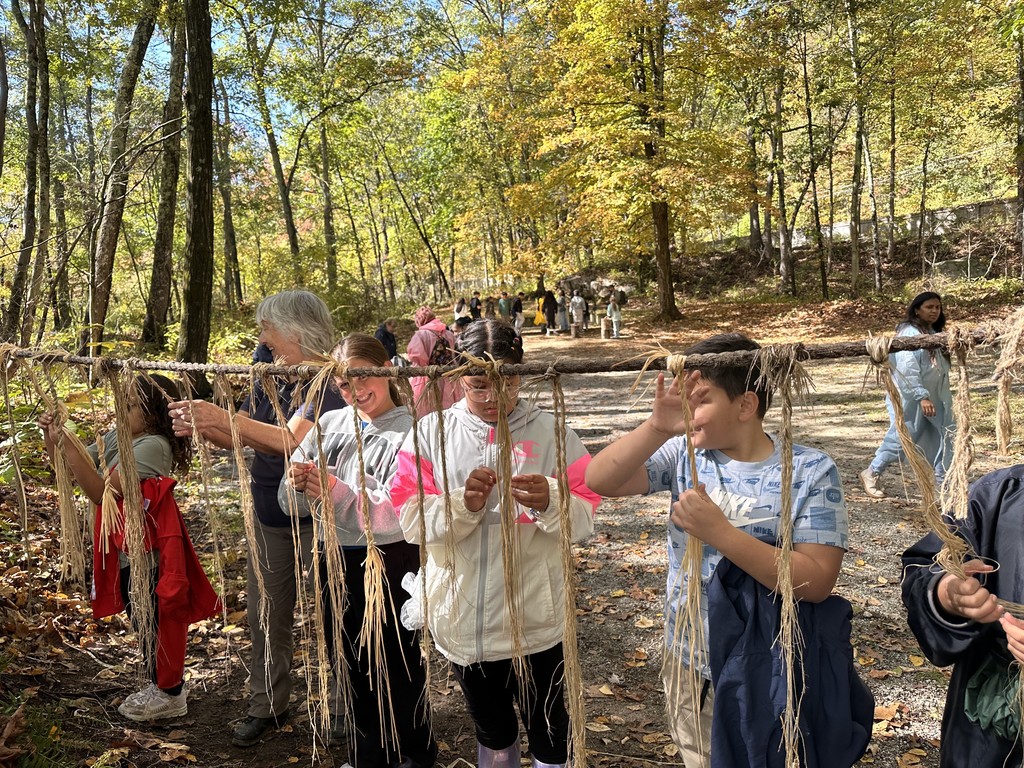 students braiding