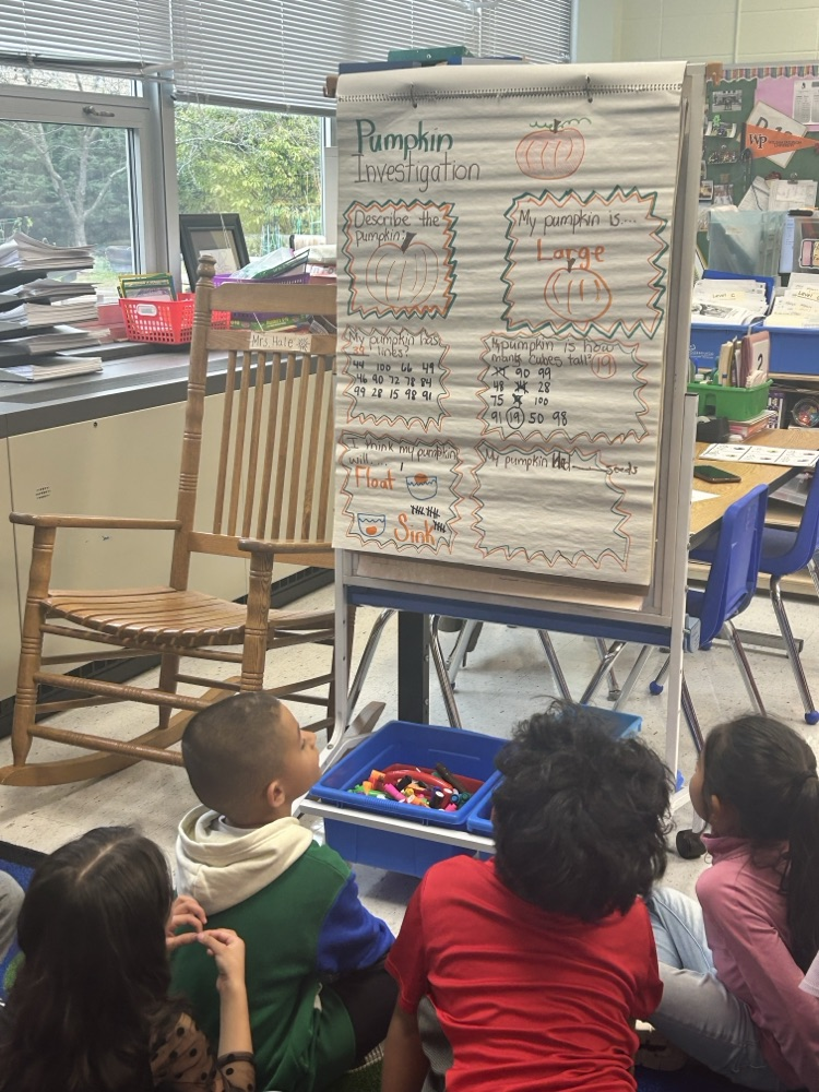 kids looking at board 