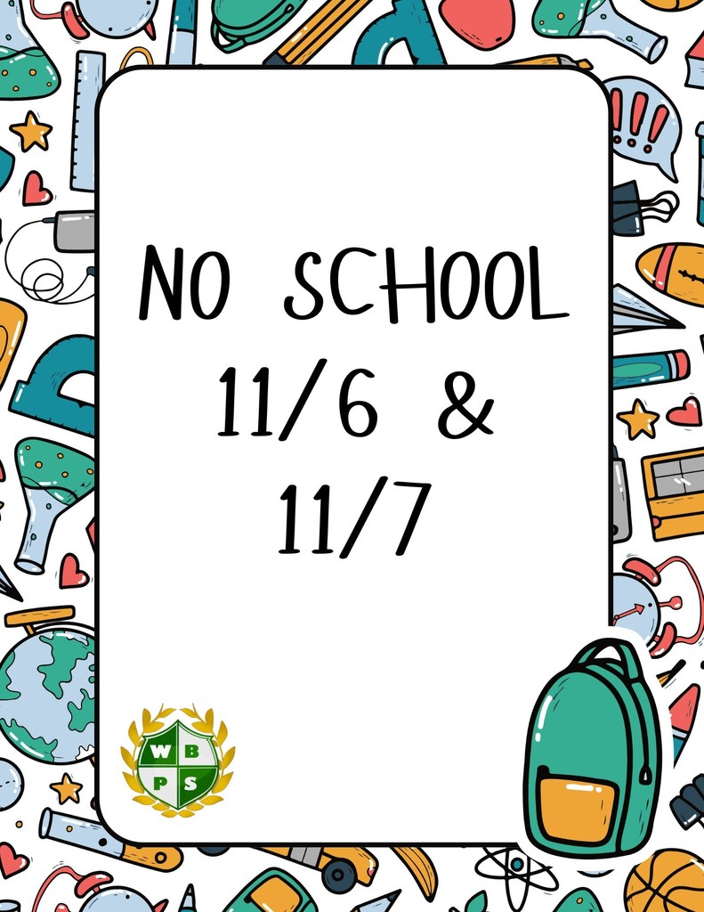 No School Flyer