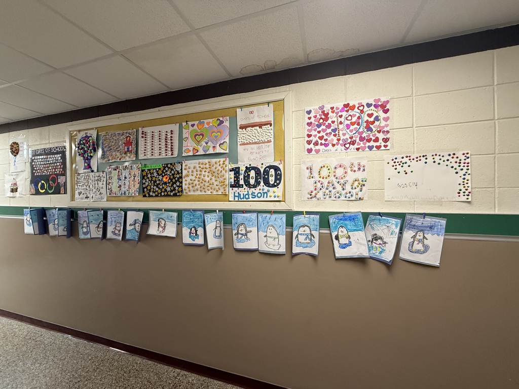 100 days of school poster